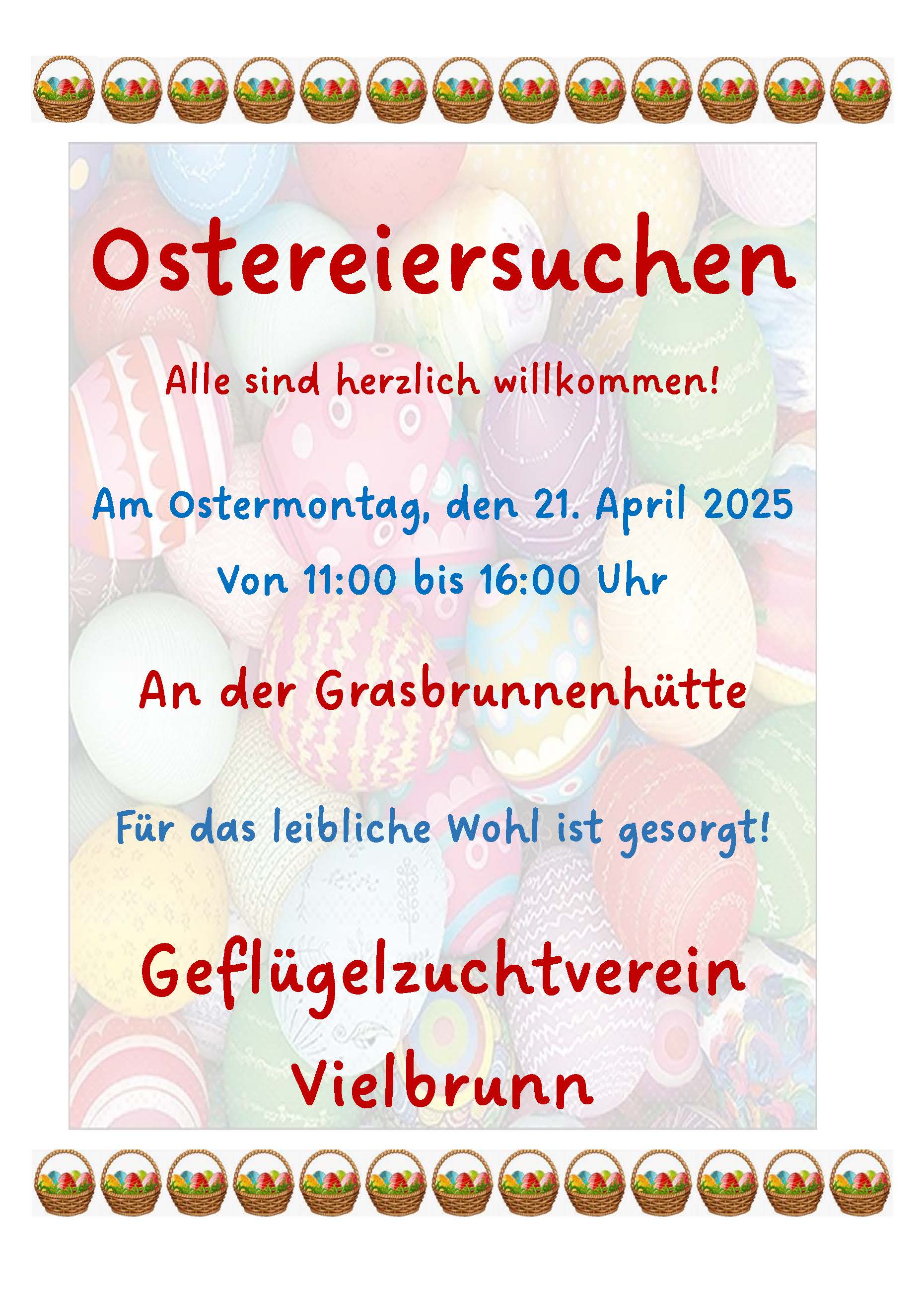 Ostereiersuche